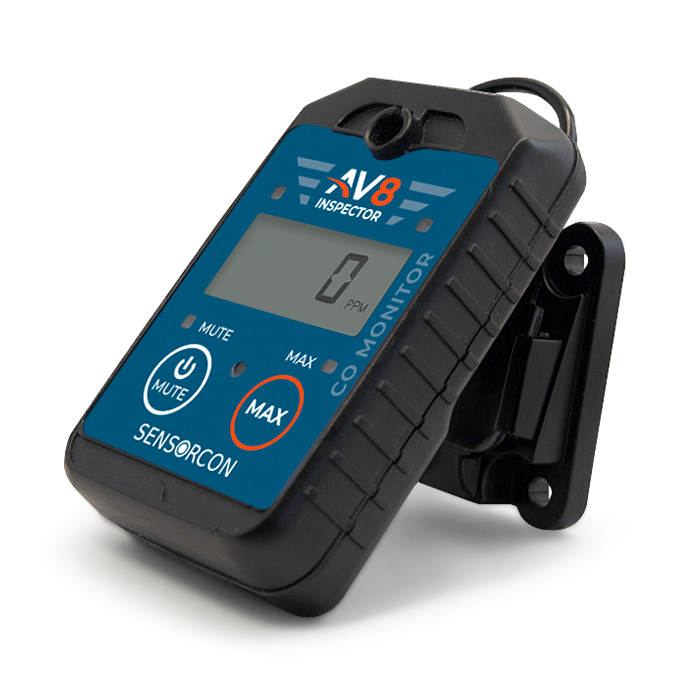AV8 Inspector AV8-CO-01 Carbon Monoxide Monitor for Aviation
