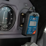 AV8 Inspector Pro shown mounted on airplane instrument panel
